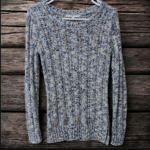 Cleo Fuzzy Knit Fitted Sweater